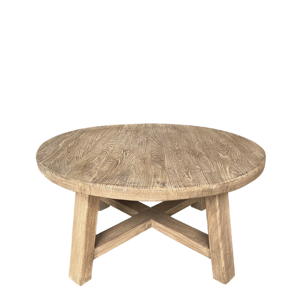 Raw pine store coffee table