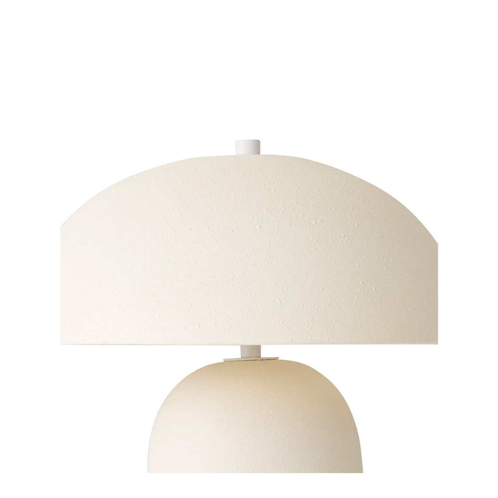 White dome on sale table lamp