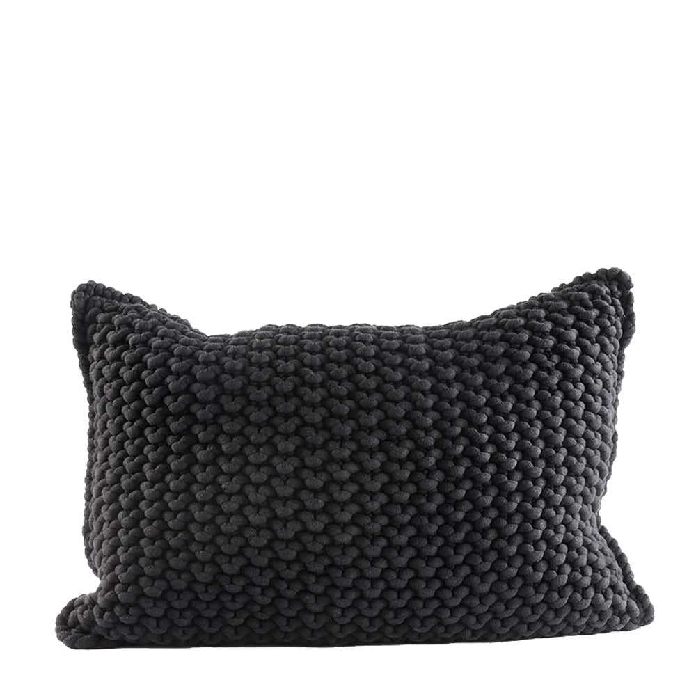 Black rectangle clearance cushion