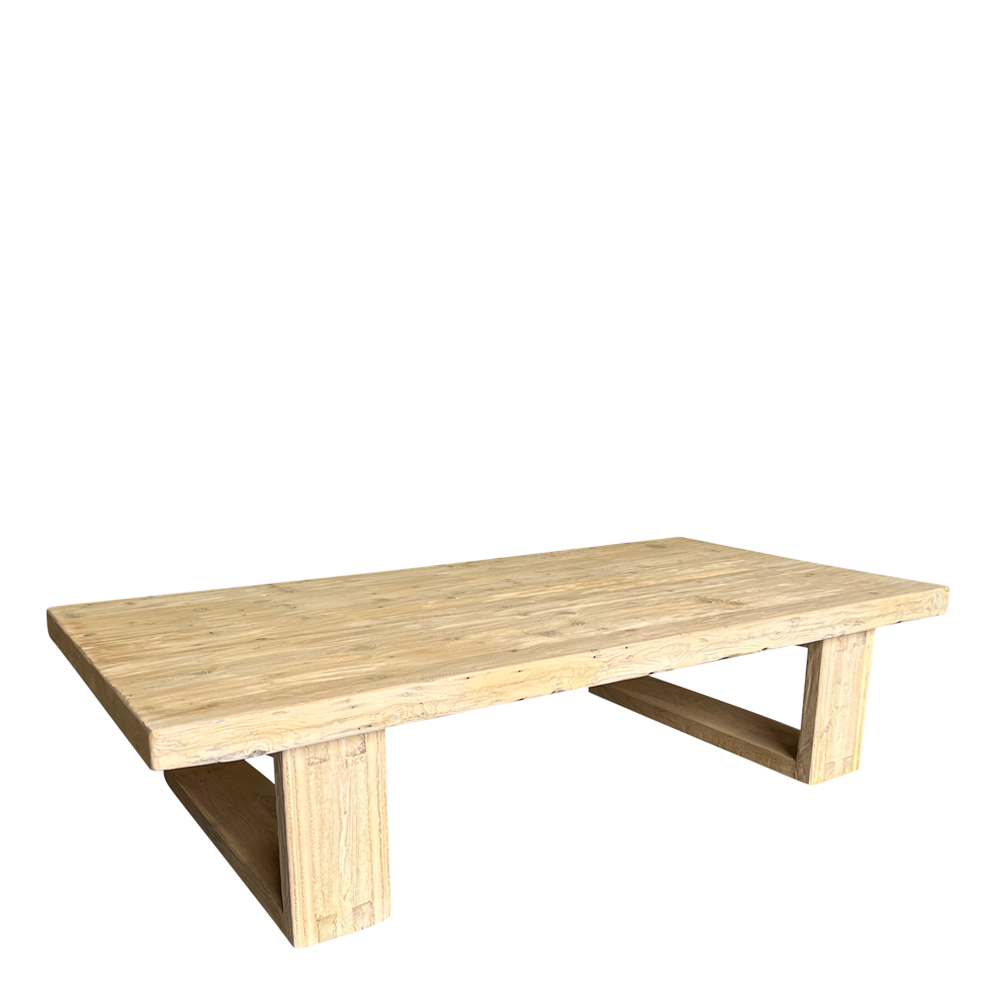 Reclaimed timber on sale coffee table